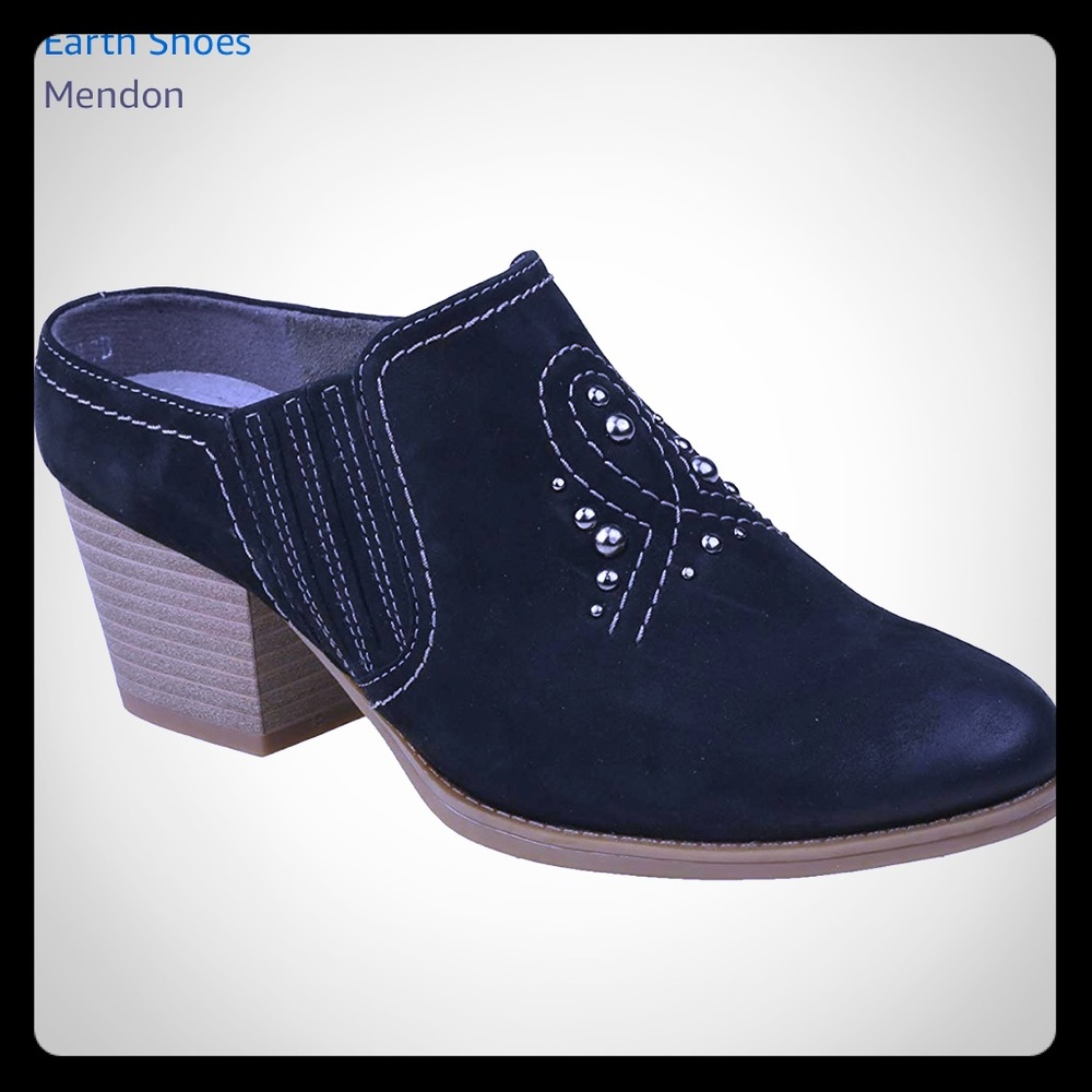 Earth Mendon -Suede Mule sz 9